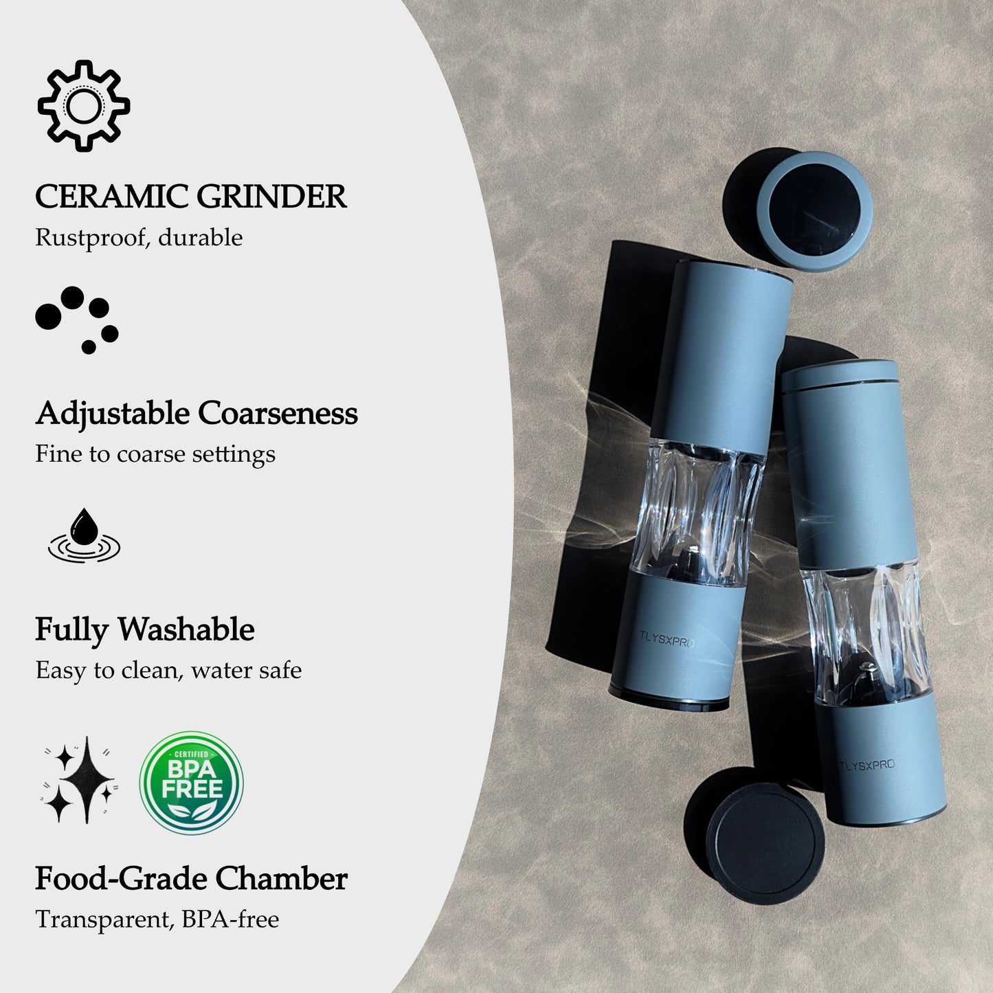 Aurevit Premium Manual Pepper Mill