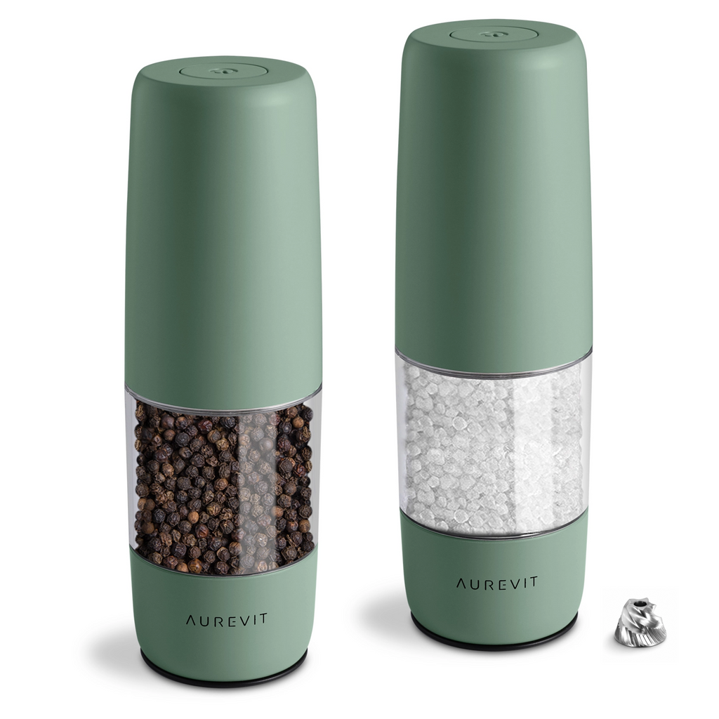 Slancio - Electric Salt and Pepper Grinder Set