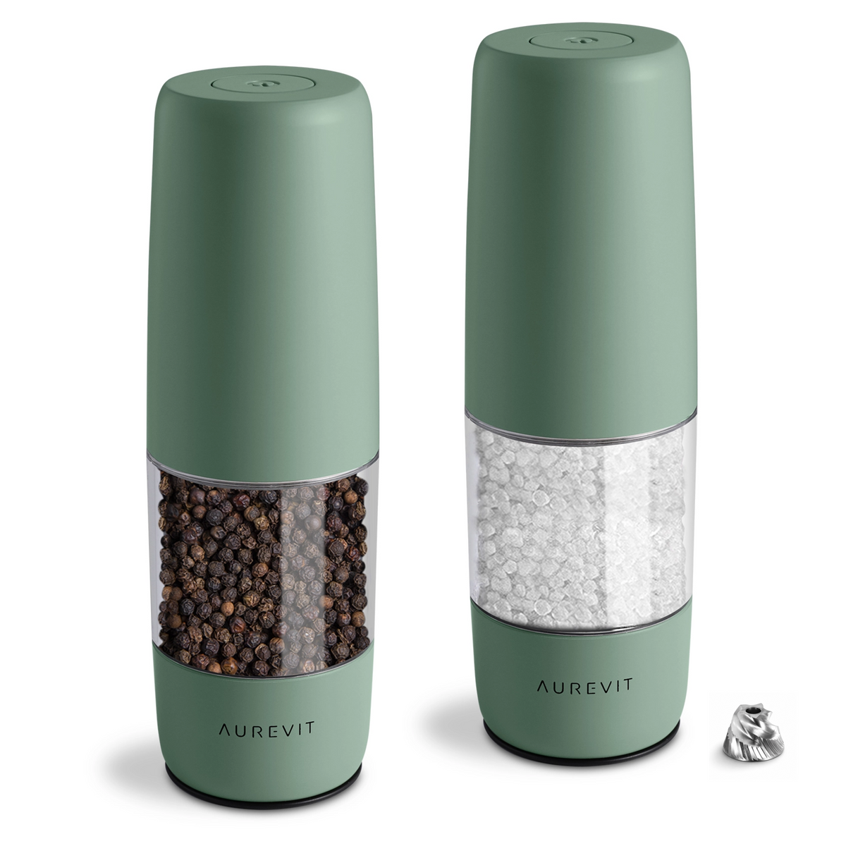 Slancio - Electric Salt and Pepper Grinder Set