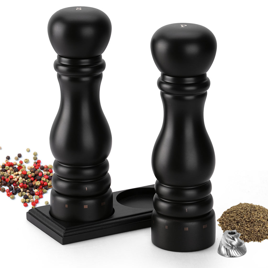 Graino Wooden Salt and Pepper Mill Set