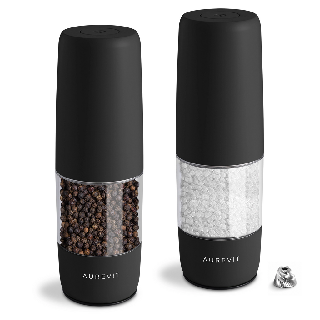 Slancio - Electric Salt and Pepper Grinder Set