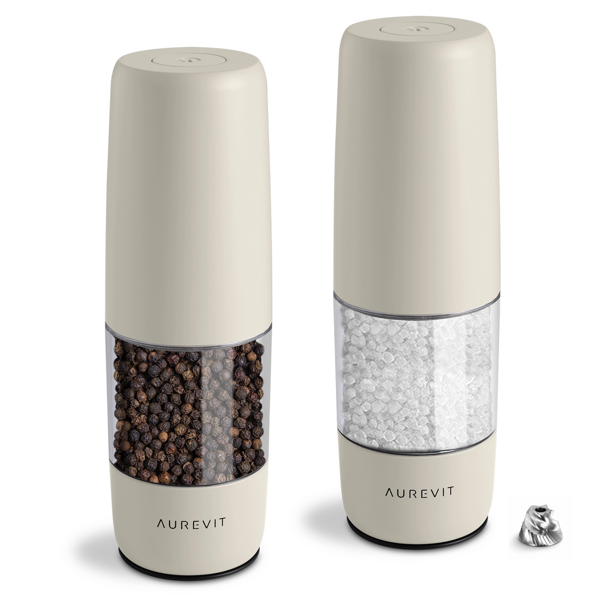 Slancio - Electric Salt and Pepper Grinder Set