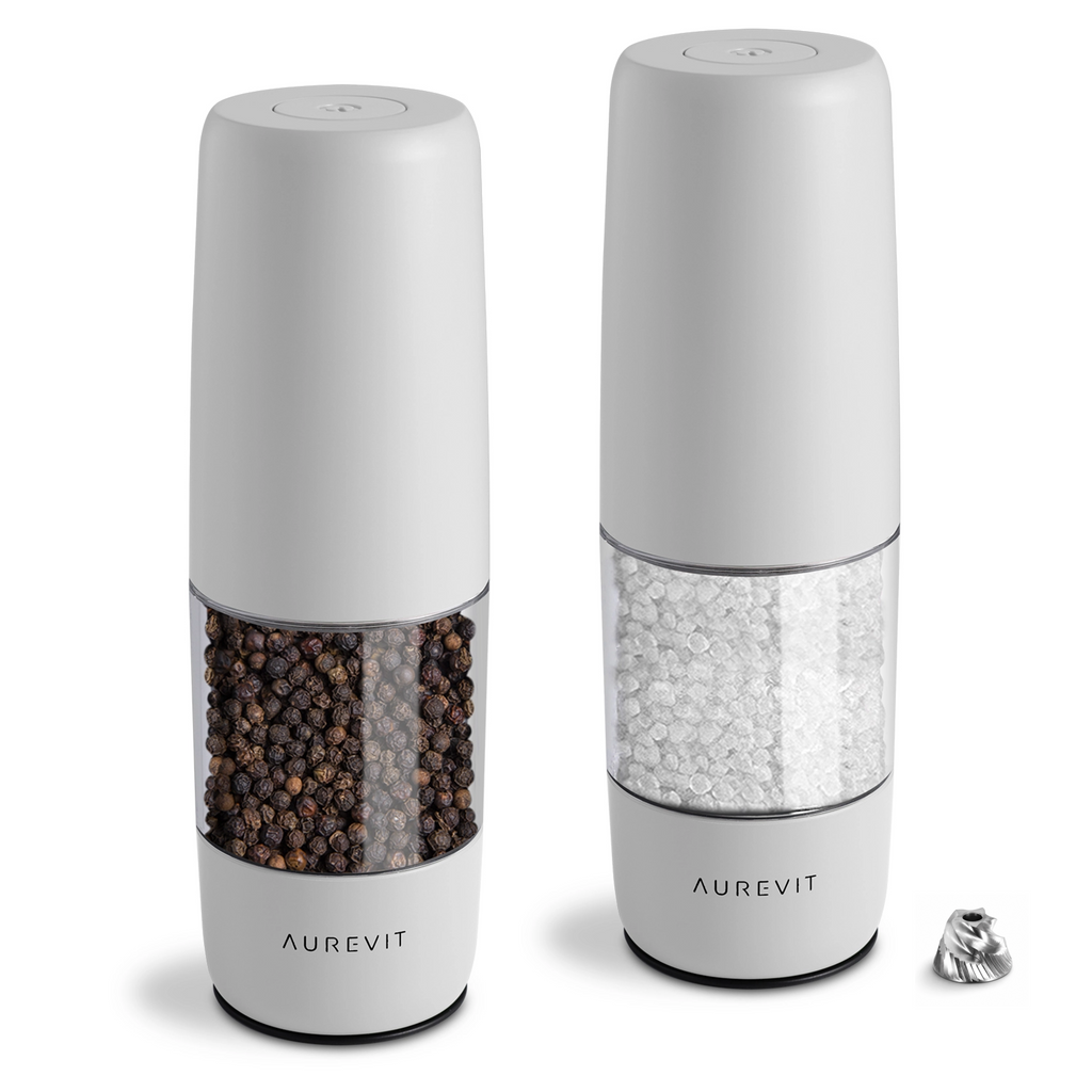 Slancio - Electric Salt and Pepper Grinder Set