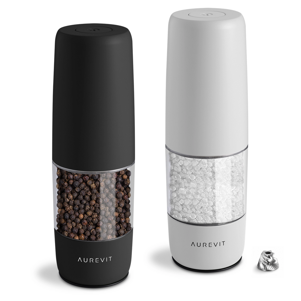 Slancio - Electric Salt and Pepper Grinder Set