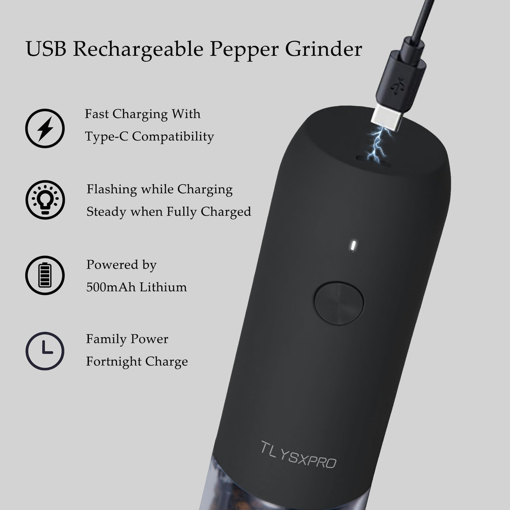 Aurevit Adjustable Electric Pepper Mill