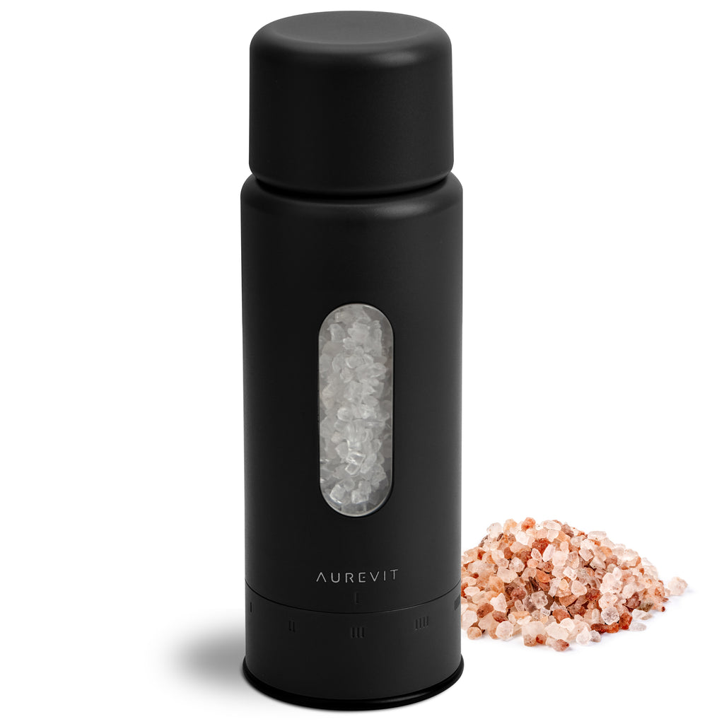 Pureum - Manual Salt Grinder, Single Salt Mill with Ceramic Grinding Core