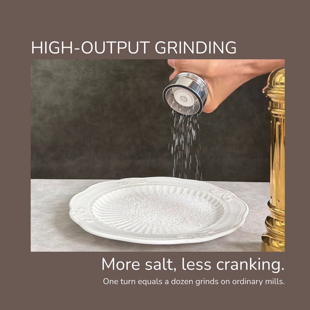 Inoxium - Metal Salt Grinder 316L Stainless Steel