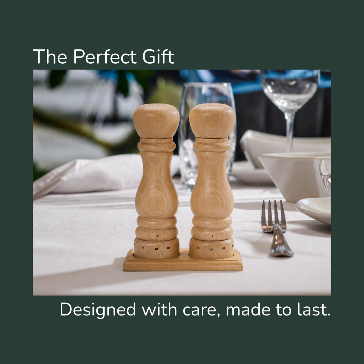 Graino Wooden Salt / Pepper Mill